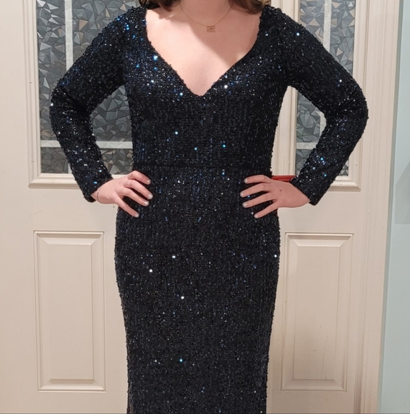 NWT Ieena for Mac Duggal formal Dress Size 12 - Picture 1 of 9